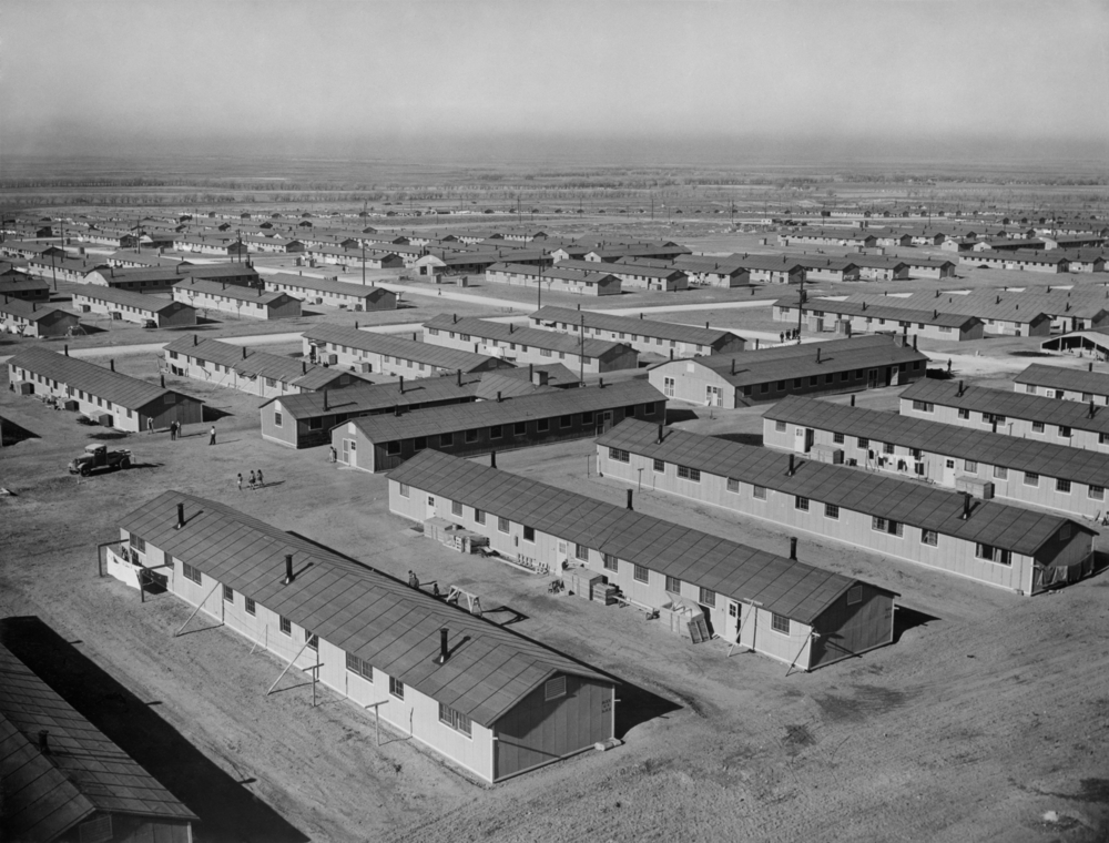 Image of an American Version of a Concentration Camp 